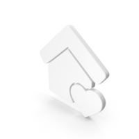 Home Sweet Favourite Love Shape White PNG & PSD Images