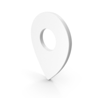 Location Shape White PNG & PSD Images