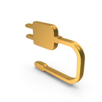 Charger Icon Gold PNG & PSD Images