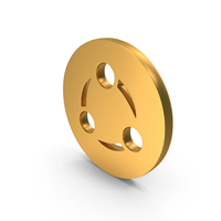 Share Icon Gold PNG & PSD Images