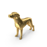 Golden Dog PNG & PSD Images