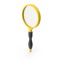 Magnifying Glass Yellow PNG & PSD Images