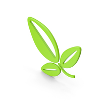 Leaf Symbol Green PNG & PSD Images