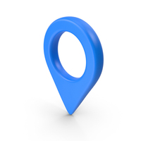 Location Mark Blue PNG & PSD Images