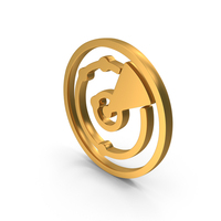 Radar Icon Gold PNG & PSD Images