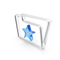 Folder Favourite Star Book Mark Logo Glass PNG & PSD Images