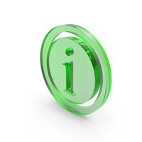 I Info Coin Logo Glass PNG & PSD Images