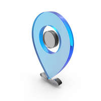 Navigate Locate Pin Map Logo Glass PNG & PSD Images