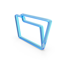 New Folder Outline Logo Glass PNG & PSD Images