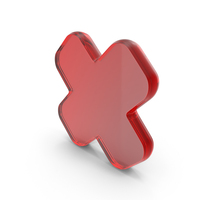 Multiply Cross Wrong Mark Logo Glass PNG & PSD Images
