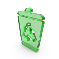 Recycle Bin Logo Glass PNG & PSD Images