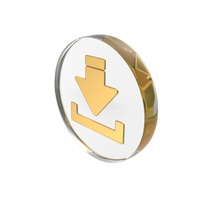 DownLoad Web Gold Glass PNG & PSD Images