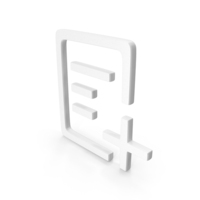 Add Playlist Shape White PNG & PSD Images