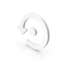 Backup and Restore Shape White PNG & PSD Images