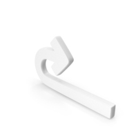 Curve Showing Right Direction Shape White PNG & PSD Images