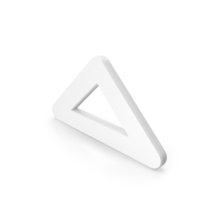 Triangle Shape White PNG & PSD Images