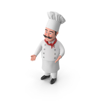 Cartoon Chef Character PNG & PSD Images