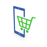 Online Shopping / Smartphone Symbol PNG & PSD Images