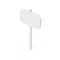 White Signboard PNG & PSD Images