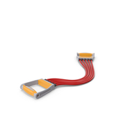 Pull Up Bars Exerciser Lying Red PNG & PSD Images