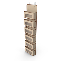 Wall Mount Organizer With Pockets Beige PNG & PSD Images