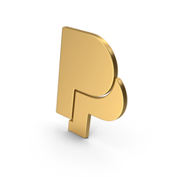 Gold Paypal Logo PNG & PSD Images