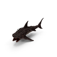 Mutant Shark Monster Pose PNG & PSD Images