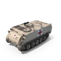 M113A3 Armored Medical Evacuation Vehicle PNG & PSD Images
