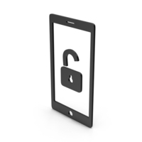 Black Symbol Unlocked Smartphone PNG & PSD Images