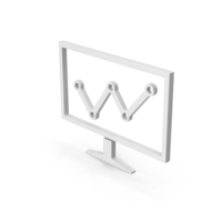 Monitoring Bar Chart Symbol PNG & PSD Images