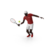 Black Elderly Man Playing Tennis PNG & PSD Images