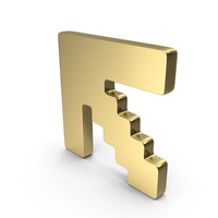 Cursor Arrow Shape Gold PNG & PSD Images