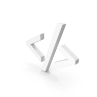 Coding Seo Symbol Shape White PNG & PSD Images