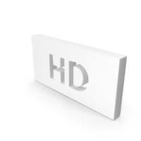Hd Shape Icon White PNG & PSD Images