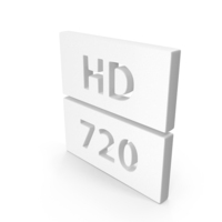 HD 720 Shape White PNG & PSD Images