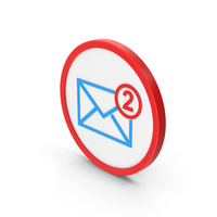 Unread Messages Icon PNG & PSD Images