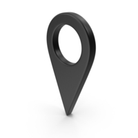 Map Pin Black PNG & PSD Images