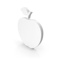 Apple Gold White PNG & PSD Images