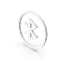 Bluetooth Icon White PNG & PSD Images