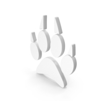 Dog And Cat Paw Prints With Nails  White PNG & PSD Images