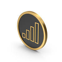 Gold Icon No Signal PNG & PSD Images