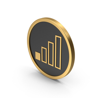 Gold Icon Bad Signal PNG & PSD Images