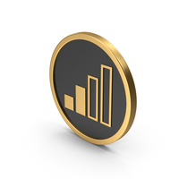 Gold Icon Medium Signal PNG & PSD Images