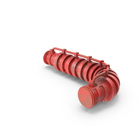 Red Pipe On The Ground PNG & PSD Images