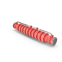 Straight Red Pipe PNG & PSD Images