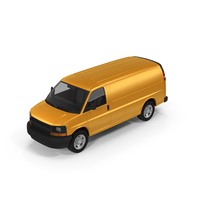 Cargo Van Generic Yellow PNG & PSD Images