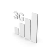 Symbol 3G Signal PNG & PSD Images