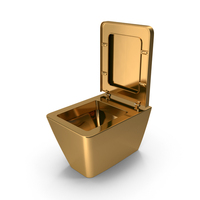Gold Toilet PNG & PSD Images