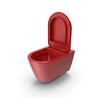 Red Toilet PNG & PSD Images