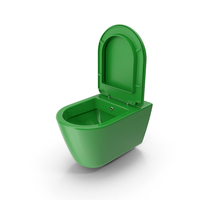Green Toilet PNG & PSD Images
